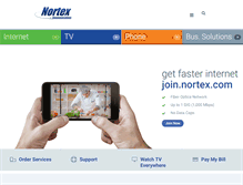 Tablet Screenshot of nortex.com