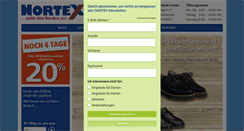 Desktop Screenshot of nortex.de